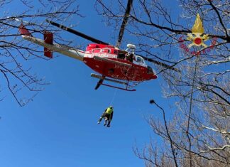 Recuperati i corpi di Mario Paglicci e Fulvio Casini dal relitto dell’elicottero