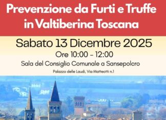 Pro Loco Cisa Sansepolcro: incontro per la prevenzione furti e truffe