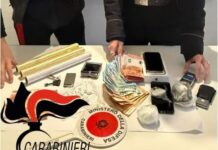 Sansepolcro: già condannato per spaccio, arrestato dai Carabinieri