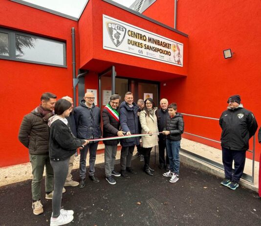 Sansepoclro: inaugurata la palestra Buonarroti