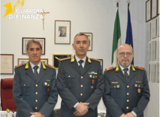 Cambio al comando della Guardia di Finanza di Sansepolcro