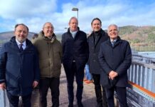 Il Prefetto Di Nuzzo e Alessandro Polcri in visita a Montedoglio