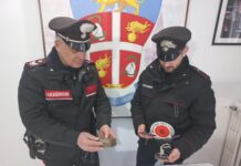 Sansepolcro: arrestati due uomini con oltre 200 grammi di cocaina