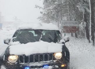 Medico bloccato nella bufera, soccorso dai Carabinieri di Sansepolcro
