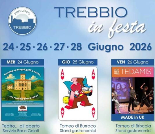 Sansepolcro: dal 24 al 28 giugno torna Trebbio in Festa