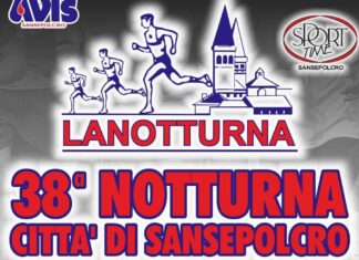 Giovedì 3 settembre torna il podismo della “Notturna di Sansepolcro”