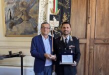 Il saluto di Sansepolcro al Maggiore Carmine Feola