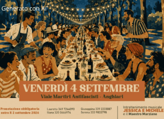 Tutto pronto ad Anghiari per la 30esima edizione della Cena nel Viale